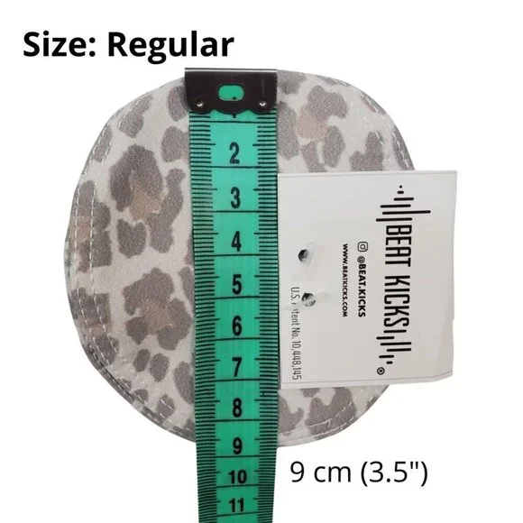 Beat Kicks Headphone Covers - Cheetah Print - Protective, Washable, Reg Size New - Picture 7 of 9